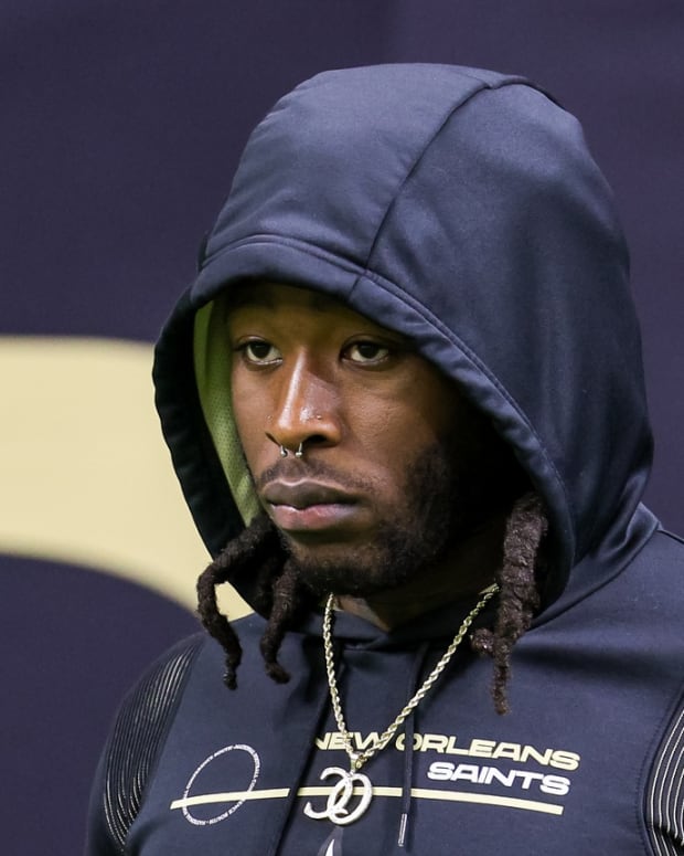New Orleans Saints running back Alvin Kamara (41)
